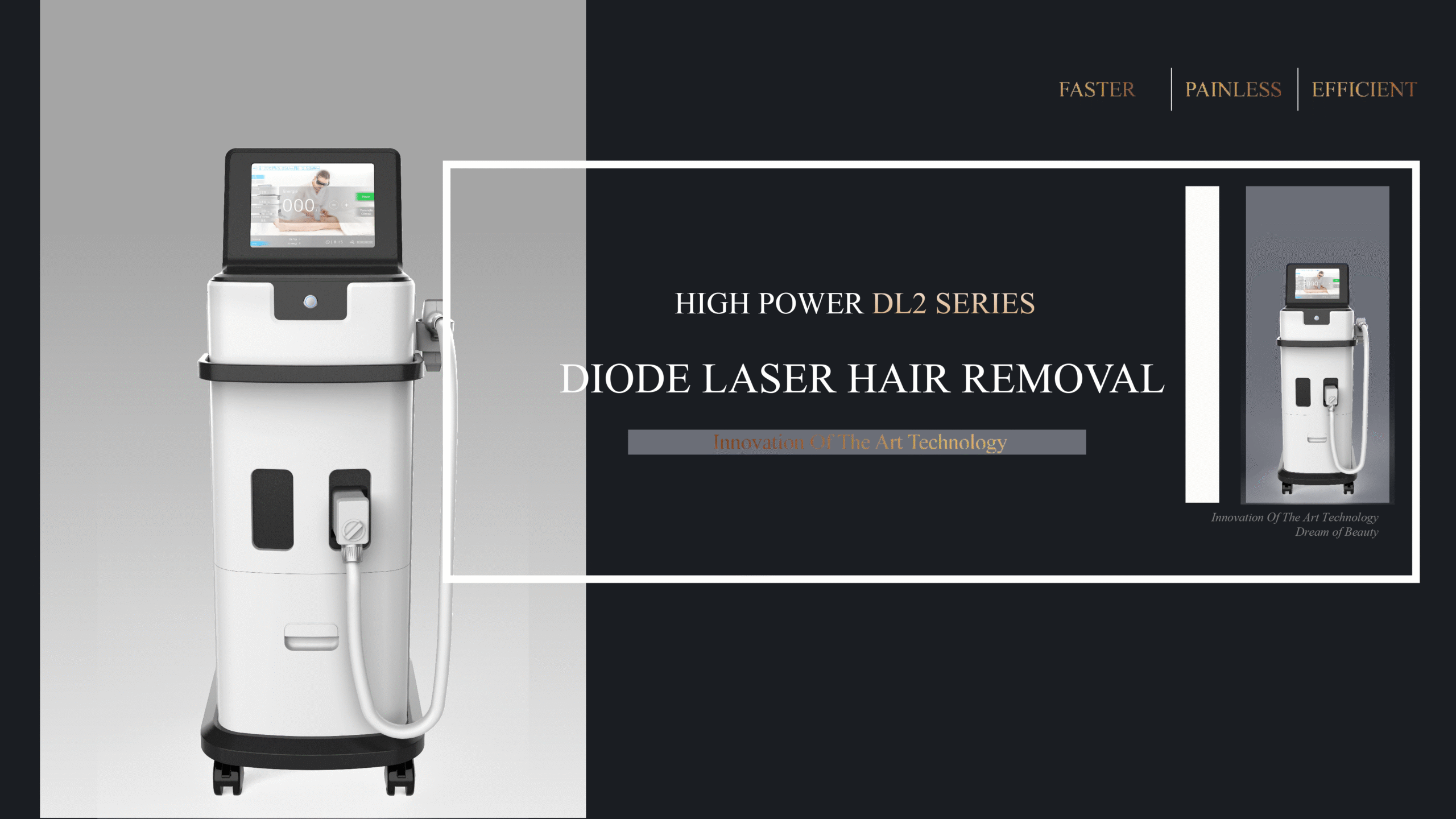 3 wavelengths laser hair removal