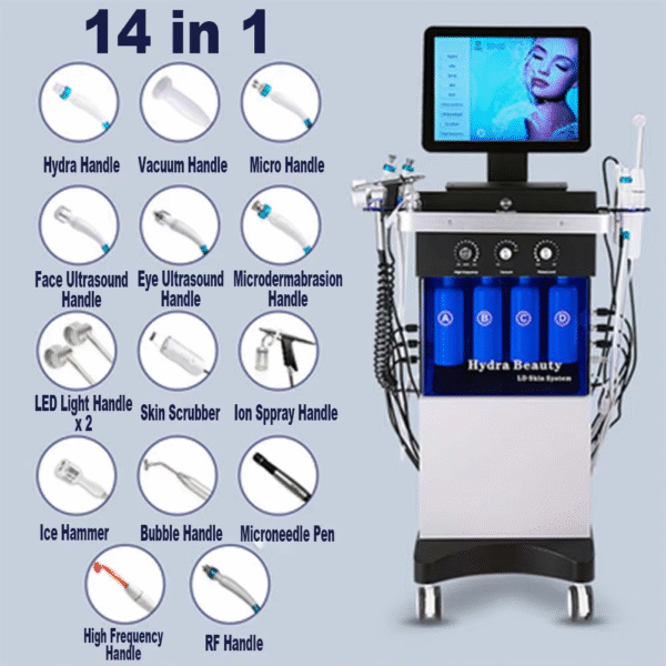 15 in 1 Facial Hidrodermoabrasion  Machine - Image 2