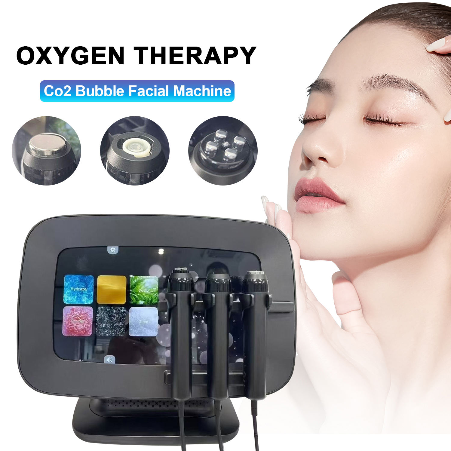 3 in1 CO2 bubble Oxygeneo