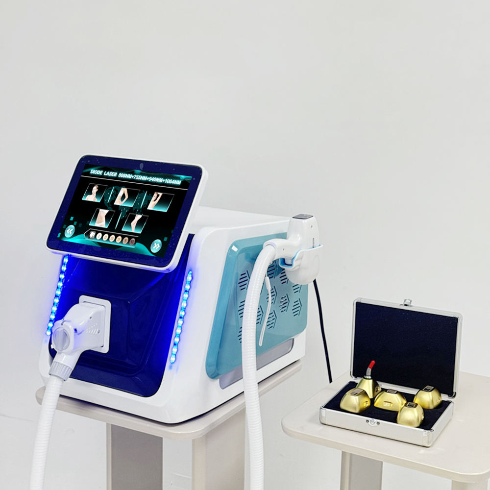 4-Wavelength Laser Hair Removal Device