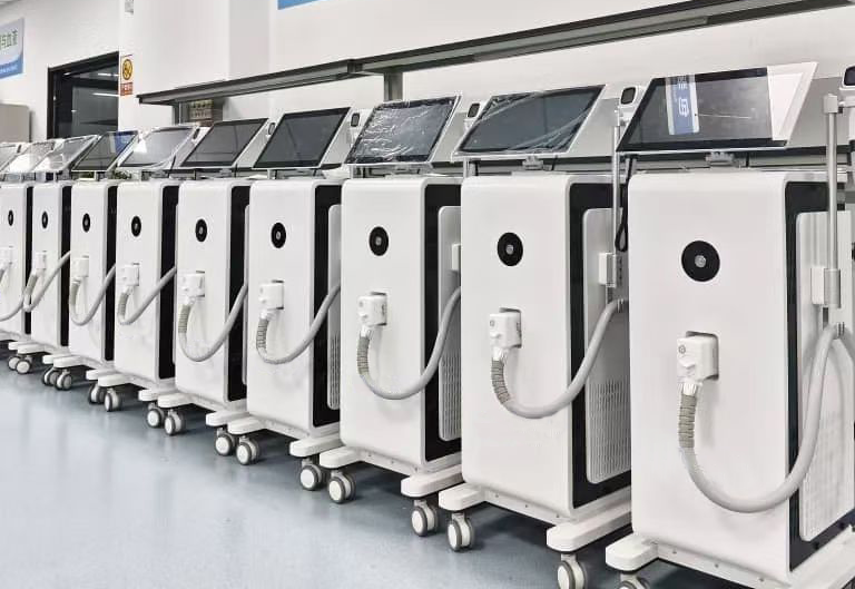 808nm/755nm/1064nm diode laser 3 wavelengths hair removal machine product info and reviews